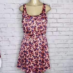 Collective Concepts paisley sleeveless dress with tie waist